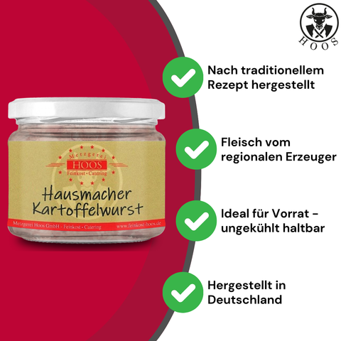 Hausmacher Kartoffelwurst