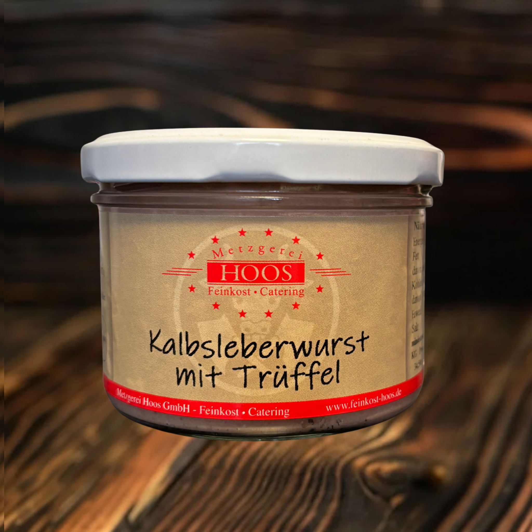 Kalbsleberwurst mit Trüffel – Metzgerei Hoos