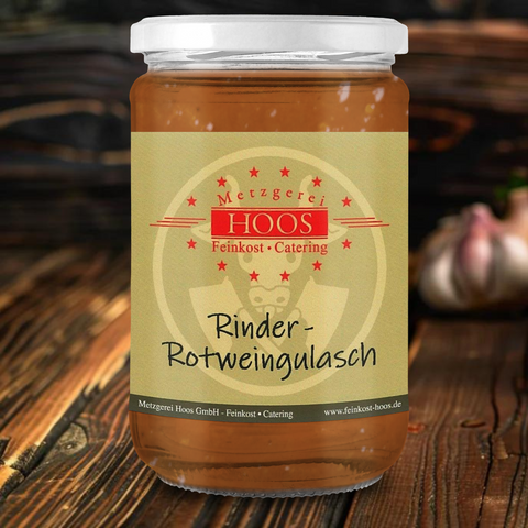 Rinder-Rotweingulasch (XXL)